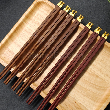 Customization 12 Chinese Zodiac Chinese Rosewood Chopsticks Corporate Gifts