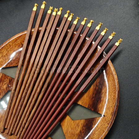 Customization 12 Chinese Zodiac Chinese Rosewood Chopsticks Corporate Gifts