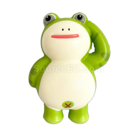 Customization Salute Frog Stress - relieving Squeeze Toy Corporate Gifts