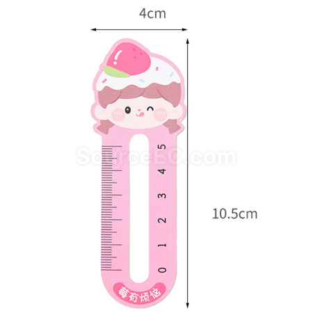 Customization Bookmark With Ruler Corporate Gifts