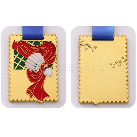 Customization Badminton Medal Corporate Gifts