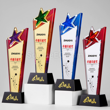 Customization Crystal Trophy Corporate Gifts