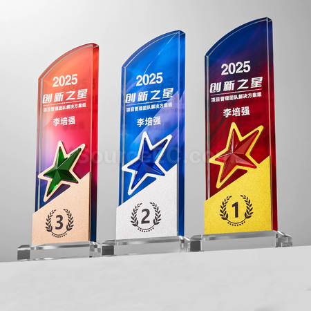 Customization Crystal Trophy Corporate Gifts