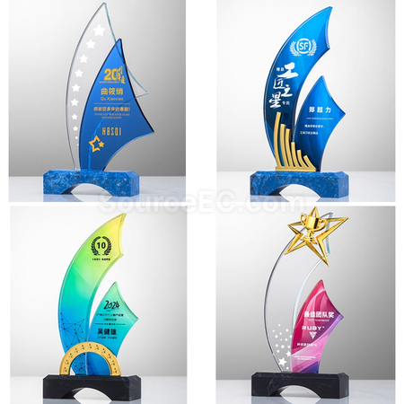Customization Crystal Trophy Corporate Gifts