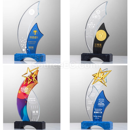Customization Crystal Trophy Corporate Gifts