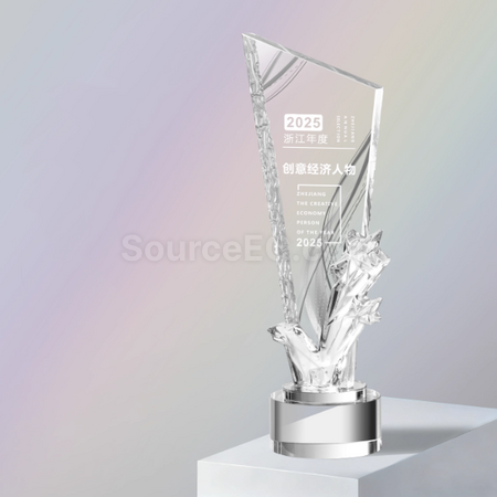 Customization Gradient Crystal Trophy Corporate Gifts
