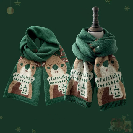 Customization Christmas Scarf Corporate Gifts