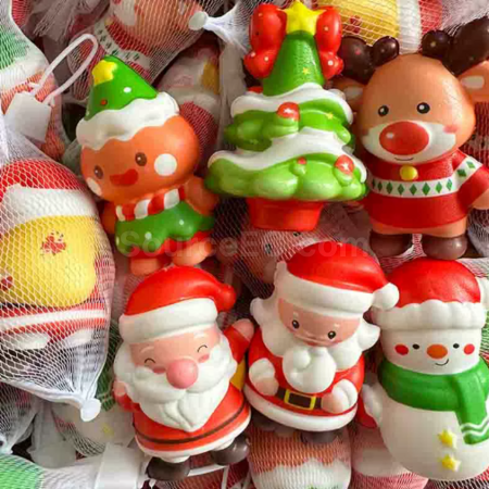 Customization Christmas squeeze decompression toy PU slow rebound Corporate Gifts