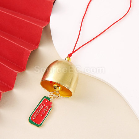 Customization Christmas small bell wind chime pendant ornament Corporate Gifts