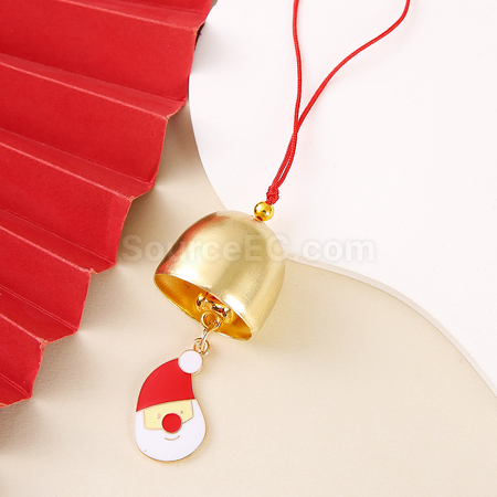 Customization Christmas small bell wind chime pendant ornament Corporate Gifts