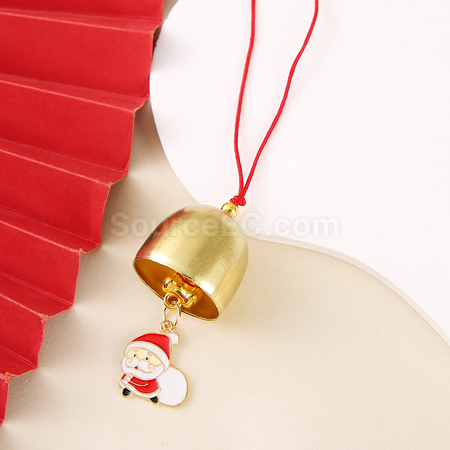Customization Christmas small bell wind chime pendant ornament Corporate Gifts