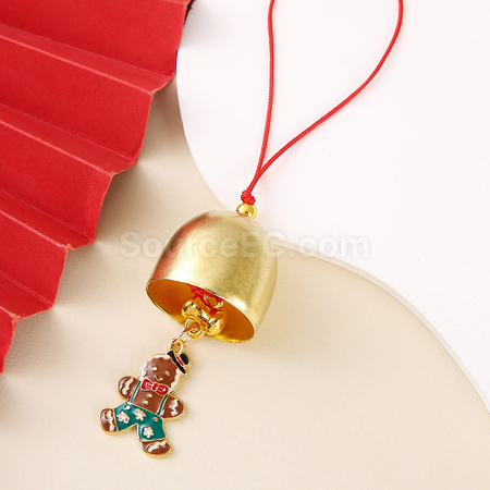 Customization Christmas small bell wind chime pendant ornament Corporate Gifts