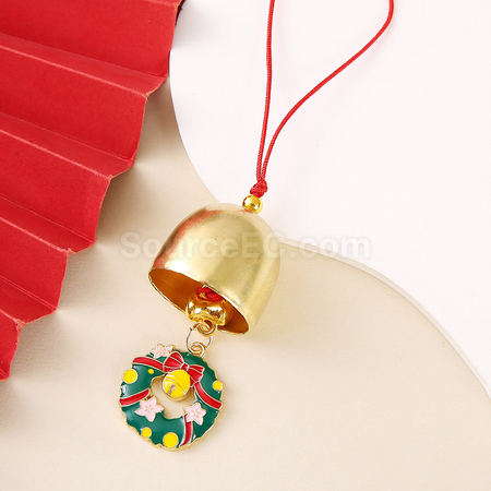 Customization Christmas small bell wind chime pendant ornament Corporate Gifts
