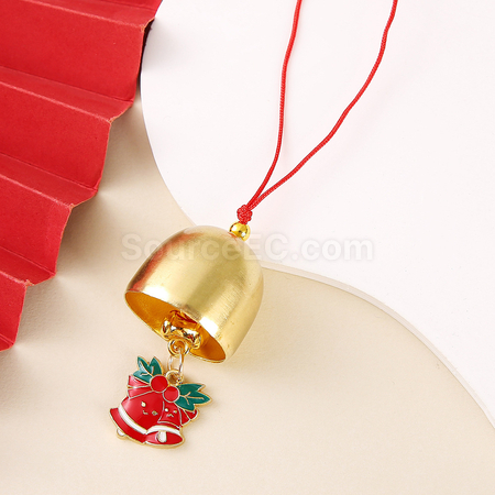 Customization Christmas small bell wind chime pendant ornament Corporate Gifts