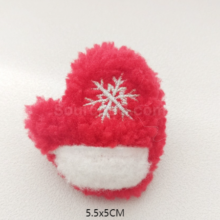 Customization Christmas Plush Brooch/Pendant Corporate Gifts