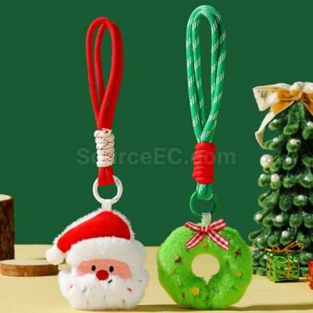 Customization Christmas plush brooch/Ornament Corporate Gifts
