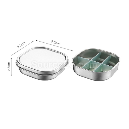 Customization 304 Stainless Steel Pill Box Corporate Gifts