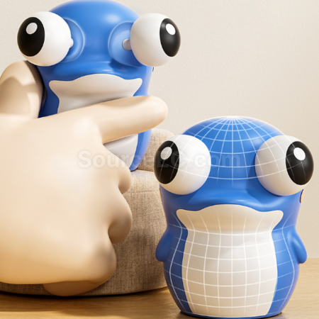 Customization Ocean Pop-Eye Squishy Stress Relief Toy Corporate Gifts