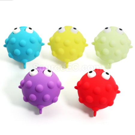 Customization 3D Stereo Bubble Silicone Decompression Squeeze Toy Corporate Gifts