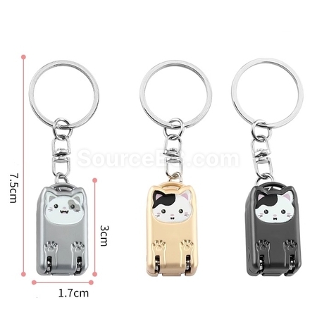 Customization Mini Portable Folding Stainless Steel Nail Clippers Corporate Gifts