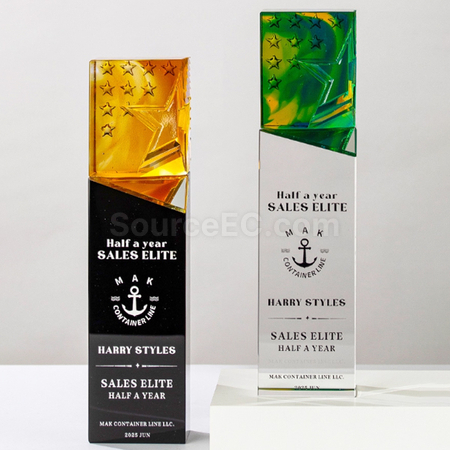 Customization Crystal Trophy Corporate Gifts