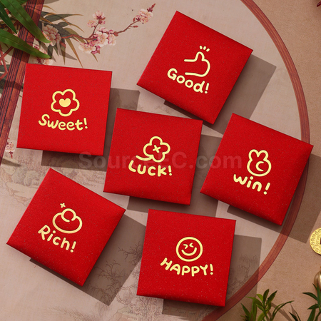 Customization Modern Emoji Money Packets Corporate Gifts