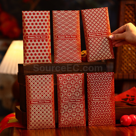 Customization Hot-Stamped Red Packets Corporate Gifts