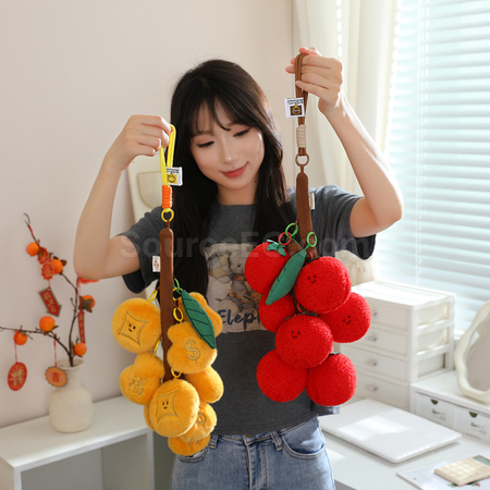 Customization Fruit skewer keychain pendant Corporate Gifts