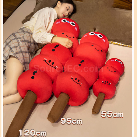 Customization Candied hawthorn plush pillow Corporate Gifts