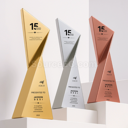 Customization Honor Metal Trophy Corporate Gifts