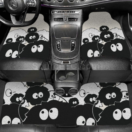 One-piece car floor mat
