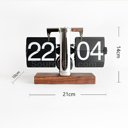 Customization Mechanical Page-Turning Digital Clock Corporate Gifts