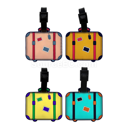 Customization PVC Luggage Tag Corporate Gifts