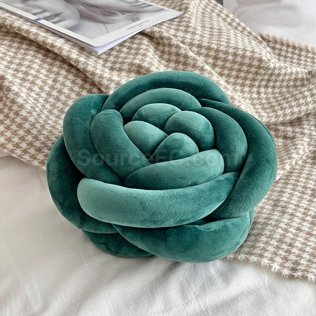 Customization Knitted Rose Cushion Corporate Gifts