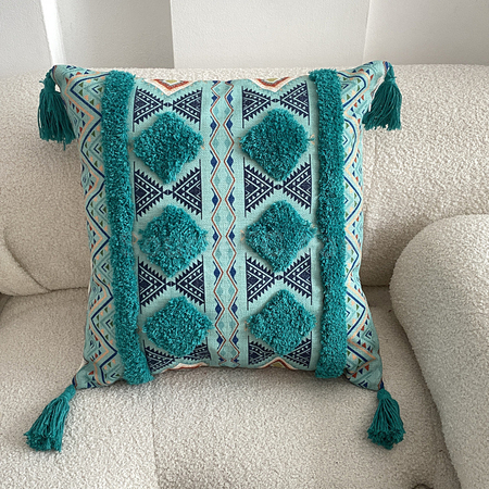 Customization Tufted Linen Printed Cushion Corporate Gifts