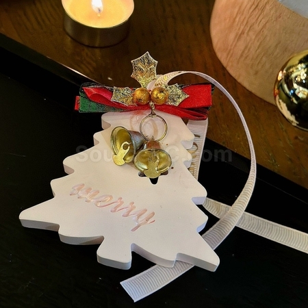 Customization Christmas Gypsum Aromatherapy Tablet Corporate Gifts