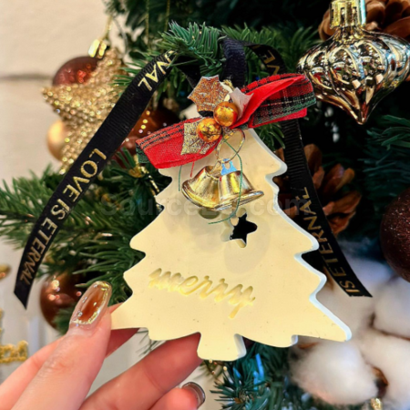 Customization Christmas Gypsum Aromatherapy Tablet Corporate Gifts