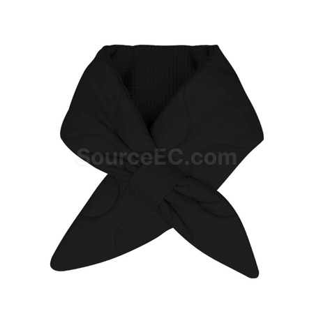 Customization Korean Winter Knitted Down Scarf Corporate Gifts