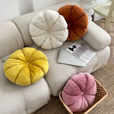 Customization Nordic Ins Style Velvet Pumpkin Pillow Corporate Gifts