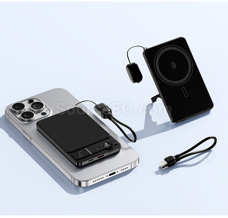 Customization 3C Certified 3-in-1 Ultra-thin Power Bank Corporate Gifts