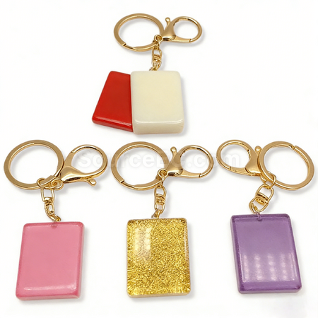 Customization Mahjong keychain pendant Corporate Gifts