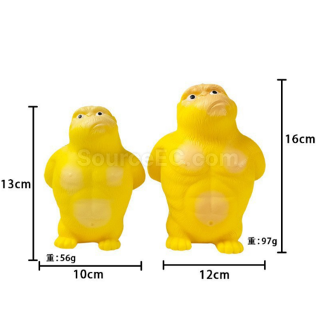 Customization Gorilla squeeze stress-relief toy Corporate Gifts