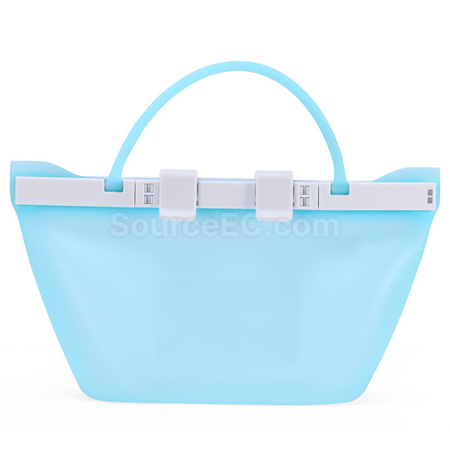 Customization Collapsible Sealed Silicone Fresh-keeping Bag Corporate Gifts