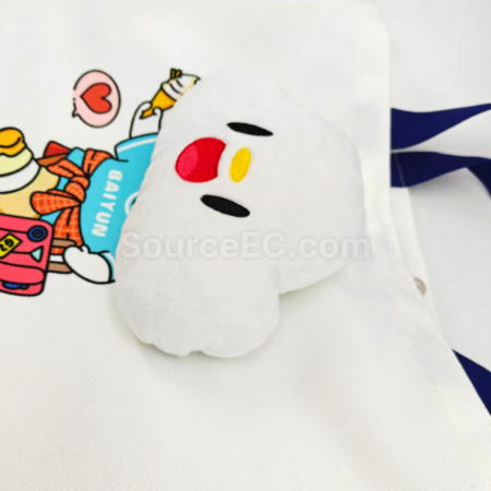 Customization 3D Plush Doll Patchwork Bag Corporate Gifts