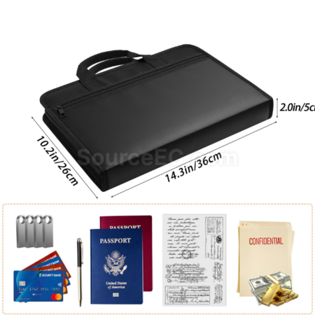 Customization Fireproof and waterproof accordion folder Corporate Gifts