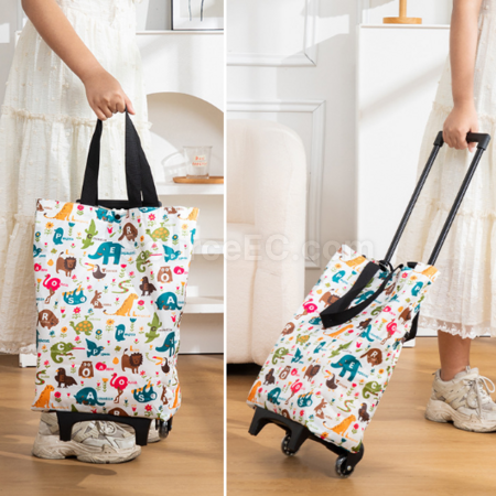 Customization Portable foldable pull rod shopping cart Corporate Gifts