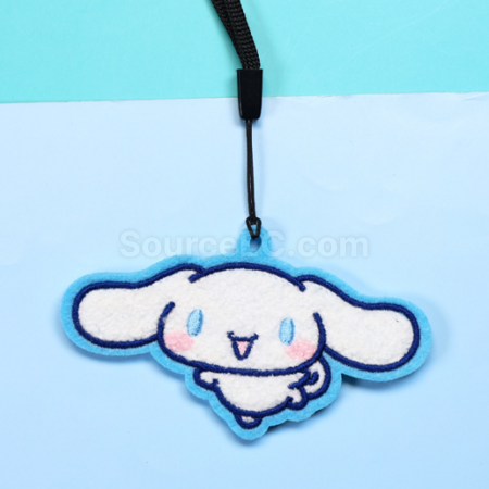 Customization Custom-shaped felt embroidery pendants Corporate Gifts