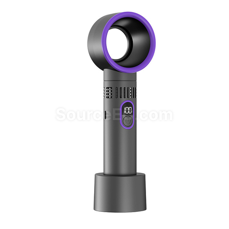 Customization Digital display bladeless mini handheld fan Corporate Gifts