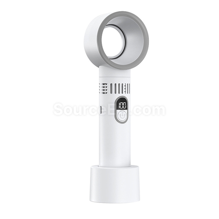 Customization Digital display bladeless mini handheld fan Corporate Gifts
