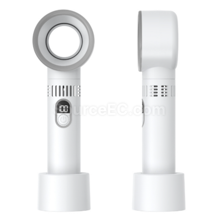 Customization Digital display bladeless mini handheld fan Corporate Gifts